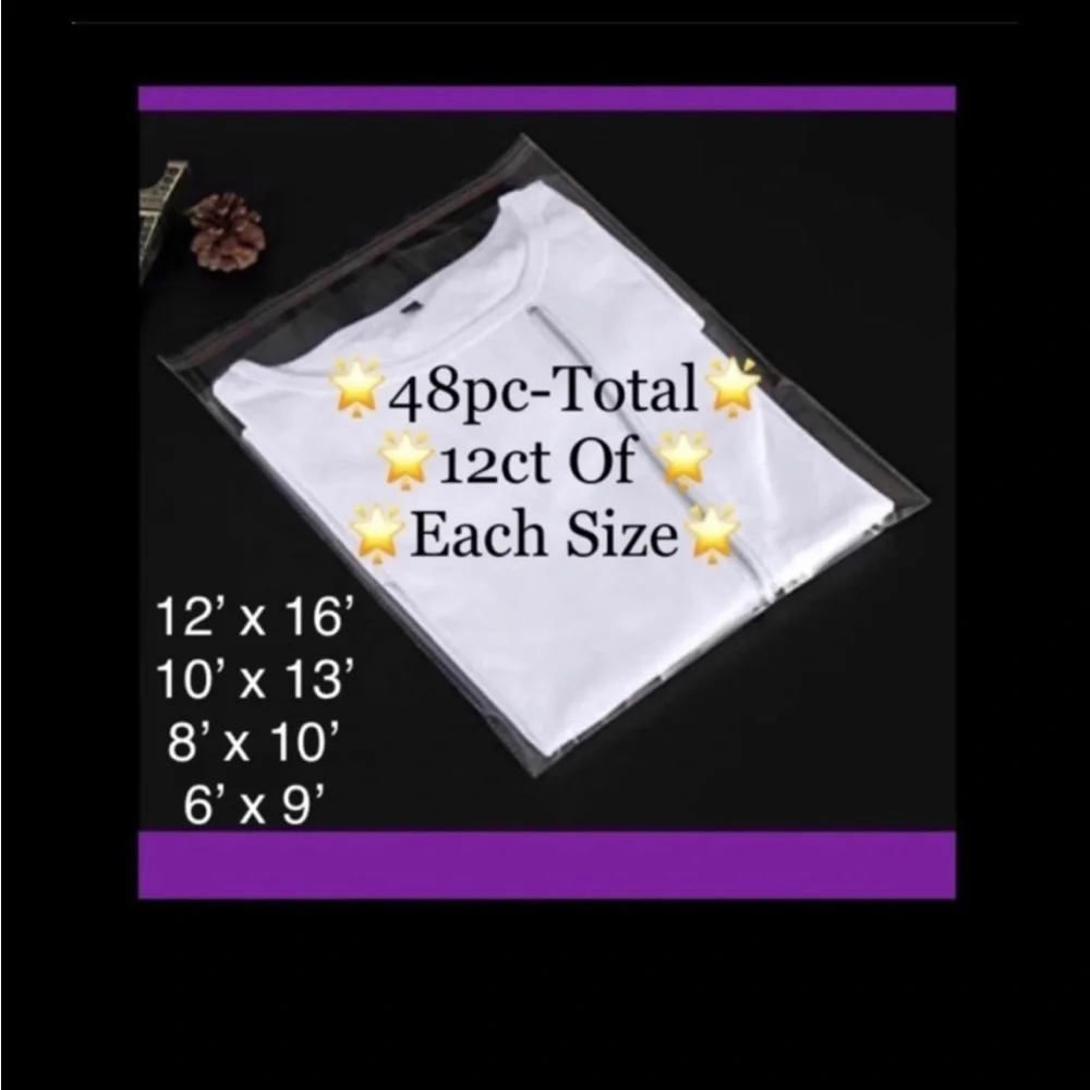 Boutique Shipping Cello~Poly Bag’s Bundle 196pc starter package⭐️100~Stickers 🆕